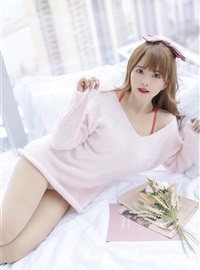 002. Zhang Siyun Nice - Internal purchase of watermark free pink sweater(12)